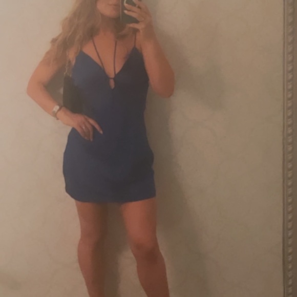 Ace Satin Strappy Dress - Picture 6 of 10